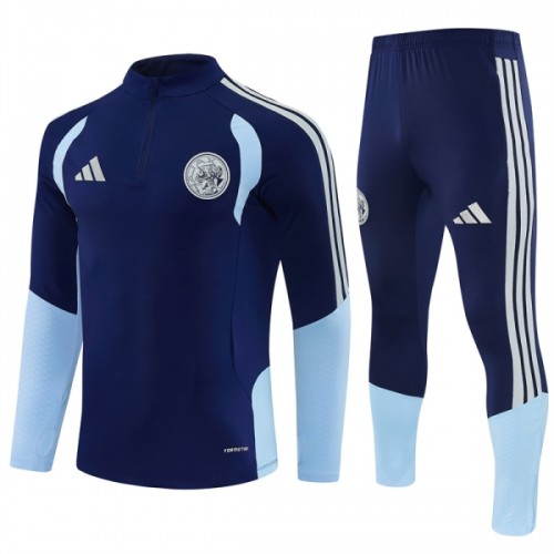 Ajax Sweat de Treino zíper 2026-27 Azul Ajax Sweat de Treino zíper 2026-27 Azul