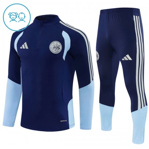Ajax Sweat de Treino zíper 2026-27 Azul - Criança Ajax Sweat de Treino zíper 2026-27 Azul - Criança