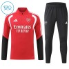 Arsenal Sweat de Treino zíper 2026-27 Vermelha - Criança Arsenal Sweat de Treino zíper 2026-27 Vermelha - Criança