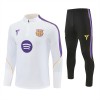 Barcelona Sweat de Treino zíper 2026-27 Branca Barcelona Sweat de Treino zíper 2026-27 Branca