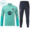 Barcelona Sweat de Treino zíper 2026-27 Verde - Criança Barcelona Sweat de Treino zíper 2026-27 Verde - Criança