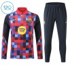Barcelona Sweat de Treino zíper 2026-27 Vermelha - Criança Barcelona Sweat de Treino zíper 2026-27 Vermelha - Criança