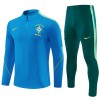 Brasil Sweat de Treino zíper 2026-27 Azul Brasil Sweat de Treino zíper 2026-27 Azul