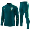 Brasil Sweat de Treino zíper 2026-27 Verde
