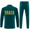 Brasil Sweat de Treino zíper 2026-27 Verde