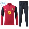 FC Barcelona Sweat de Treino zíper 2026-27 Vermelha - Criança FC Barcelona Sweat de Treino zíper 2026-27 Vermelha - Criança