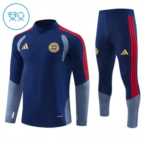 FC Bayern de Munique Sweat de Treino zíper 2026-27 Azul - Criança FC Bayern de Munique Sweat de Treino zíper 2026-27 Azul - Criança
