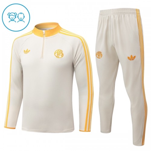 FC Bayern de Munique Sweat de Treino zíper 2026-27 Branca - Criança FC Bayern de Munique Sweat de Treino zíper 2026-27 Branca - Criança
