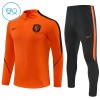 Holanda Orange Version Sweat de Treino zíper 2026-27 - Criança Holanda Orange Version Sweat de Treino zíper 2026-27 - Criança