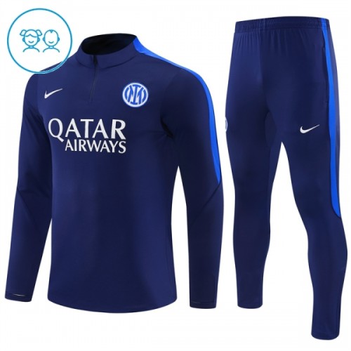 Inter Milan Sweat de Treino zíper 2026-27 Azul - Criança Inter Milan Sweat de Treino zíper 2026-27 Azul - Criança
