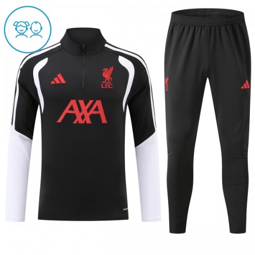 Liverpool Sweat de Treino zíper 2026-27 Preta - Criança Liverpool Sweat de Treino zíper 2026-27 Preta - Criança