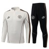 Manchester City Sweat de Treino zíper 2026-27 Cinza Manchester City Sweat de Treino zíper 2026-27 Cinza