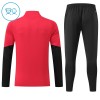Manchester United Sweat de Treino zíper 2026-27 Vermelha - Criança