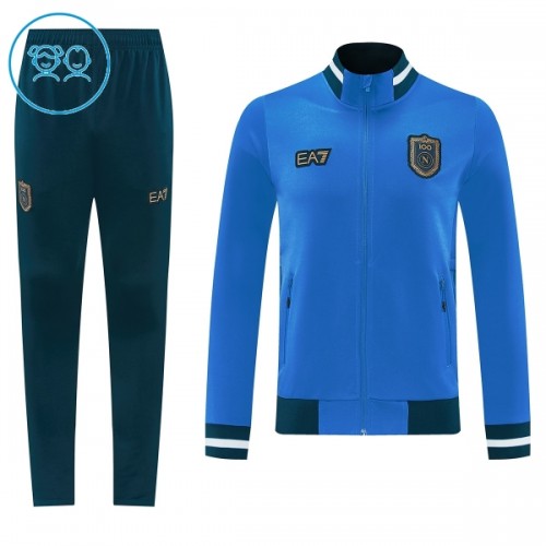 Napoli Casaco de Treino Conjunto 2026-27 Azul - Criança Napoli Casaco de Treino Conjunto 2026-27 Azul - Criança
