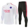Paris Saint-Germain Sweat de Treino zíper 2026-27 Branca Paris Saint-Germain Sweat de Treino zíper 2026-27 Branca