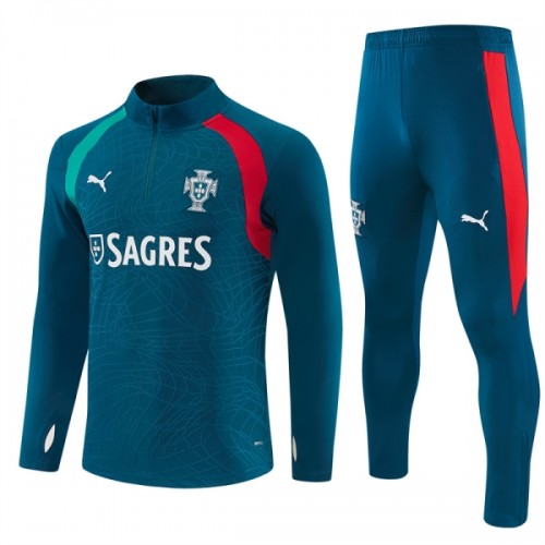 Portugal Sweat de Treino zíper 2026-27 Azul Portugal Sweat de Treino zíper 2026-27 Azul