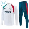 Portugal Sweat de Treino zíper 2026-27 Branca - Criança