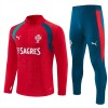 Portugal Sweat de Treino zíper 2026-27 Vermelha