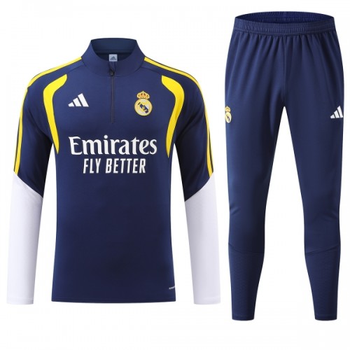 Real Madrid Sweat de Treino zíper 2026-27 Azul Real Madrid Sweat de Treino zíper 2026-27 Azul