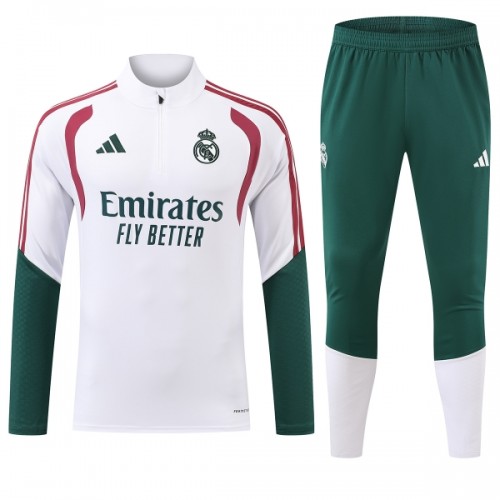 Real Madrid Sweat de Treino zíper 2026-27 Branca Real Madrid Sweat de Treino zíper 2026-27 Branca
