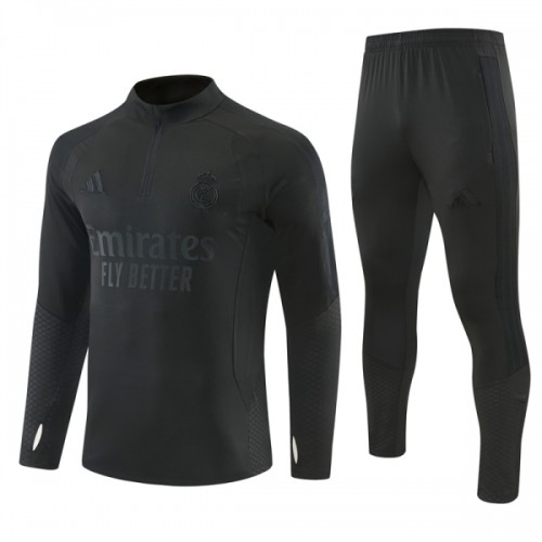 Real Madrid Sweat de Treino zíper 2026-27 Preta Real Madrid Sweat de Treino zíper 2026-27 Preta