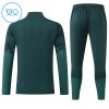 Real Madrid Sweat de Treino zíper 2026-27 Verde - Criança