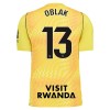 Camisola do Atlético Madrid Oblak 13 Guarda Redes 2026-27 Amarela Camisola do Atlético Madrid Oblak 13 Guarda Redes 2026-27 Amarela
