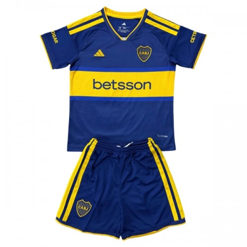 Conjunto Boca Juniors Equipamento Principal 2026-27 - Criança Conjunto Boca Juniors Equipamento Principal 2026-27 - Criança