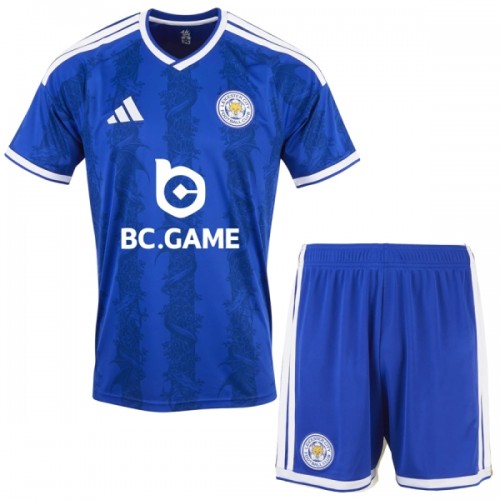Conjunto Leicester City Equipamento Principal 2026-27 - Criança Conjunto Leicester City Equipamento Principal 2026-27 - Criança