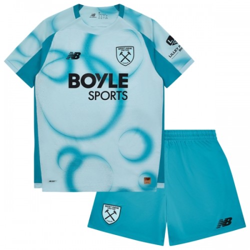 Conjunto West Ham United Equipamento Terceiro 2026-27 - Criança Conjunto West Ham United Equipamento Terceiro 2026-27 - Criança