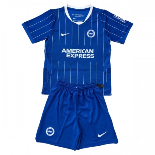Conjunto Brighton Hove Albion Equipamento Principal 2026-27 - Criança Conjunto Brighton Hove Albion Equipamento Principal 2026-27 - Criança