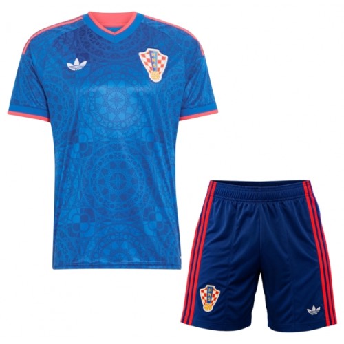 Conjunto Croácia Equipamento Alternativo 2026-27 - Criança Conjunto Croácia Equipamento Alternativo 2026-27 - Criança