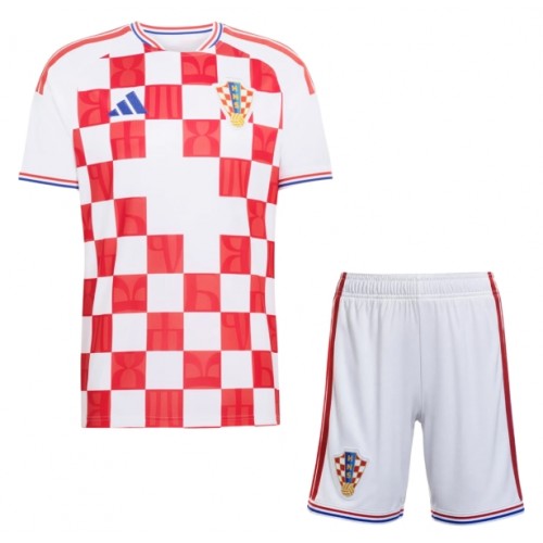 Conjunto Croácia Equipamento Principal 2026-27 - Criança Conjunto Croácia Equipamento Principal 2026-27 - Criança