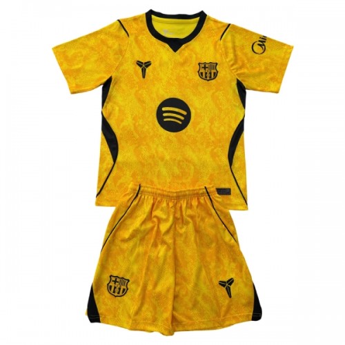 Conjunto FC Barcelona Equipamento Alternativo Guarda Redes 2026-27 Amarela - Criança Conjunto FC Barcelona Equipamento Alternativo Guarda Redes 2026-27 Amarela - Criança