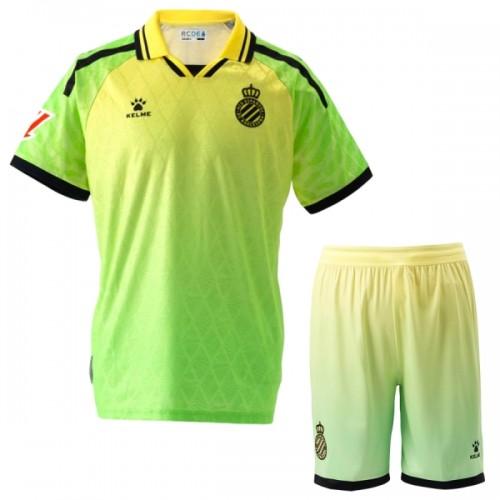 Conjunto RCD Espanyol Equipamento Terceiro 2026-27 - Criança Conjunto RCD Espanyol Equipamento Terceiro 2026-27 - Criança