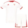 Conjunto Sevilla FC Equipamento Principal 2026-27 - Criança Conjunto Sevilla FC Equipamento Principal 2026-27 - Criança