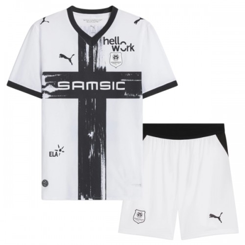 Conjunto Stade Rennais Equipamento Alternativo 2026-27 - Criança Conjunto Stade Rennais Equipamento Alternativo 2026-27 - Criança