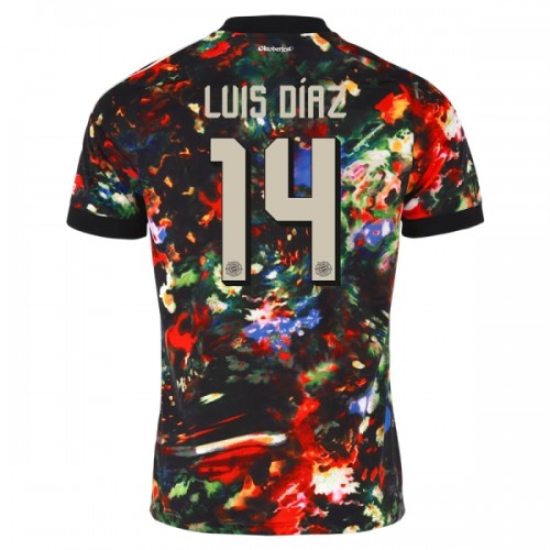 Camisola do FC Bayern de Munique Luis Diaz 14 Oktoberfest 2026-27 Camisola do FC Bayern de Munique Luis Diaz 14 Oktoberfest 2026-27