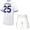 Conjunto Chelsea Caicedo 25 Equipamento Terceiro 2026-27 - Criança Conjunto Chelsea Caicedo 25 Equipamento Terceiro 2026-27 - Criança