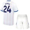 Conjunto Chelsea James 24 Equipamento Terceiro 2026-27 - Criança Conjunto Chelsea James 24 Equipamento Terceiro 2026-27 - Criança