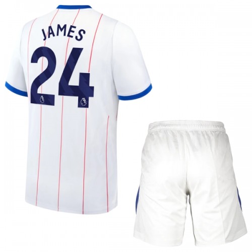 Conjunto Chelsea James 24 Equipamento Terceiro 2026-27 - Criança Conjunto Chelsea James 24 Equipamento Terceiro 2026-27 - Criança