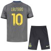 Conjunto Inter Milan Lautaro 10 Equipamento Terceiro 2026-27 - Criança Conjunto Inter Milan Lautaro 10 Equipamento Terceiro 2026-27 - Criança