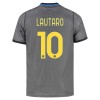 Conjunto Inter Milan Lautaro 10 Equipamento Terceiro 2026-27 - Criança