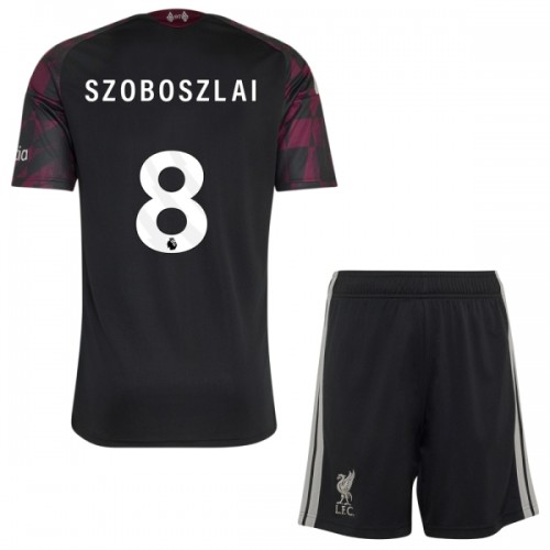 Conjunto Liverpool Szoboszlai 8 Equipamento Terceiro 2026-27 - Criança Conjunto Liverpool Szoboszlai 8 Equipamento Terceiro 2026-27 - Criança