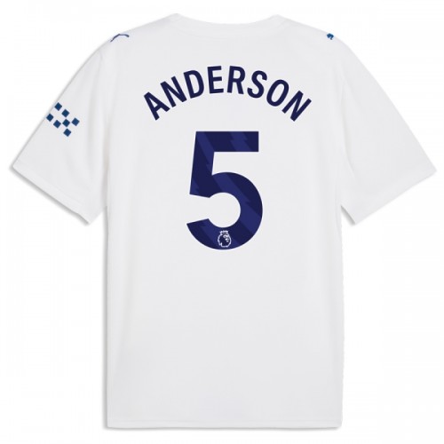 Camisola do Manchester City Anderson 5 Equipamento Terceiro 2026-27 Camisola do Manchester City Anderson 5 Equipamento Terceiro 2026-27