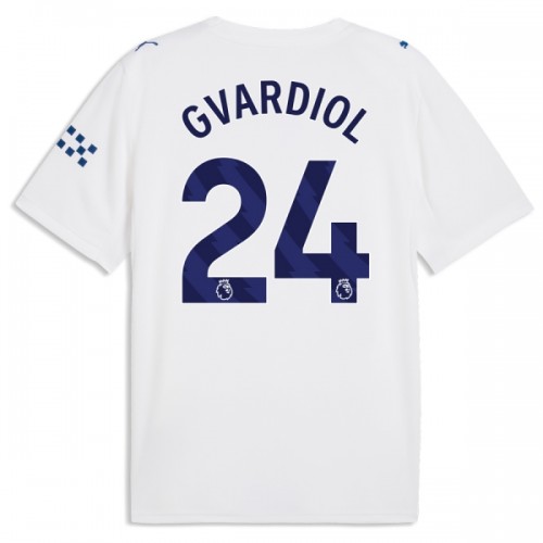 Camisola do Manchester City Gvardiol 24 Equipamento Terceiro 2026-27 Camisola do Manchester City Gvardiol 24 Equipamento Terceiro 2026-27