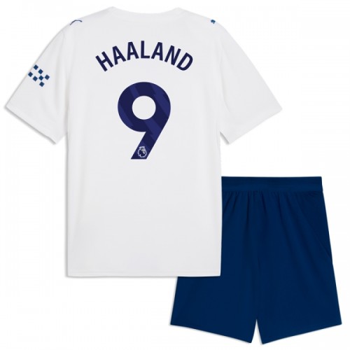 Conjunto Manchester City Haaland 9 Equipamento Terceiro 2026-27 - Criança Conjunto Manchester City Haaland 9 Equipamento Terceiro 2026-27 - Criança