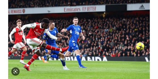 Premier League: Arsenal 4-0 Everton, Martinelli marcou 2 gols, Saka e Ødegaard 1 gol cada