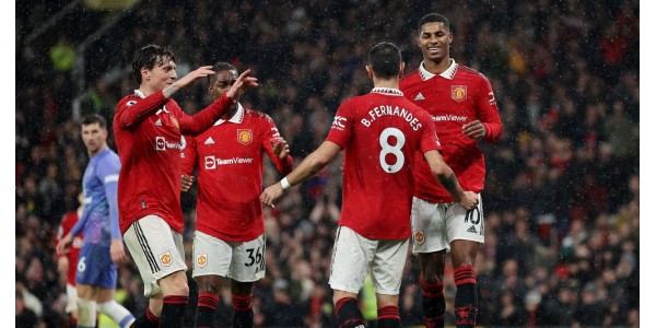Manchester United sem Ronaldo vence o Bournemouth por 3 a 0
