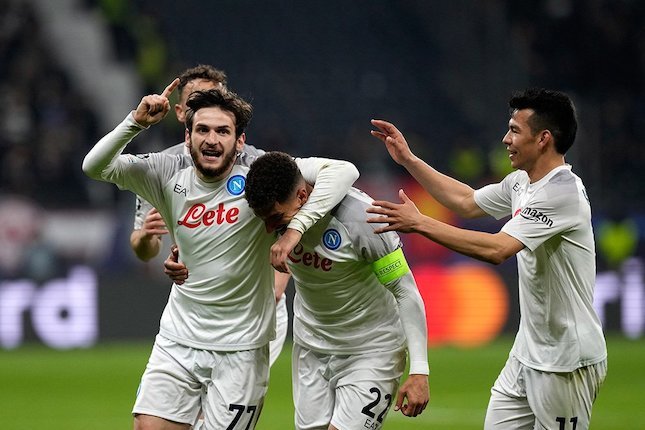 Liga de Campeones: Eintracht Frankfurt 0-2 Napoli, Osimhen y Di Lorenzo anotaron 1 cada uno